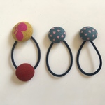 子供用☆クルミボタンのヘアゴム