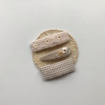 刺繍パッチンピン 3点set