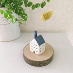 再販☆お家の一輪挿し♩青色(ドライフラワー付き)