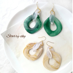 大ぶりチェーンピアス/イヤリング