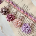 ❁8個set❁importぽんぽんタッセル❁ラベンダーカラー
