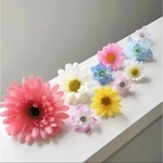 ☆キラキラ入り☆ラプンツェル風お花の髪飾り 10輪