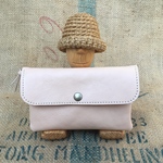 ２層の大きな長財布/ふんわり長財布/ハンドメイド革作品/big-miru-beige