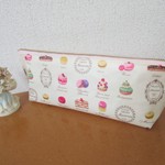 ミニマカロン☆ペンケースポーチ☆ビニコ