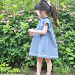 セーラーカラーのワンピース