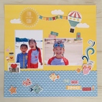 ＊SALE＊スクラップブッキング  12インチ  THE BEST SUMMER  EVER！