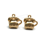 PDT-1939-MG【4個入り】テレフォンペンダント,Mini Telephone Pendant