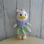 みどり花柄のギャザースカート　ぬいもーずサイズ