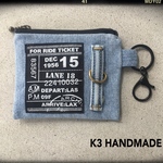 リールキーケース  ミニポーチ