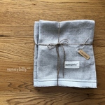 ●linen フェイスタオル ２枚セット●