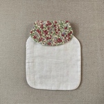 赤ちゃんの背中に♡ 汗取りパッド 《小花 赤》