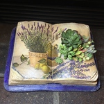 Y様受注作品 モルタルブック 植物ポット