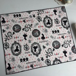 アリス 白 ランチョンマット　ランチマット25×30 ☆入園入学☆