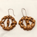川岸のクルミピアス