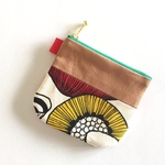 SALE！30%off！キノコとベージュのコインケース