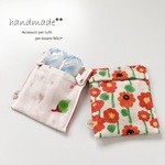 ハンカチDE保冷剤ケース♡redwhite