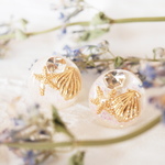 sale スターフラワーチタンピアス/イヤリング