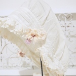 for Baby＆kids *flower tulle lace clip