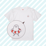刺繍Tシャツ（ことり×うきわ / マメルリハ）