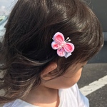 ＊つまみ細工＊蝶々のヘアクリップ ベビー&キッズにオススメ‼︎