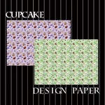 デザインペーパー Cupcake