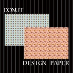 デザインペーパー Donut