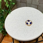 ショルダーチャーム　浮き輪 青 ドール用