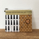 【送料無料!!】刺繍入りポーチ