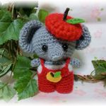✿あみぐるみ✿ゾウさん🐘♪