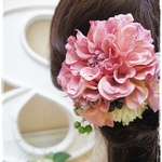再販♡ダリアのヘア飾り