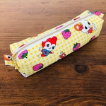ハニーチューンのペンケース＊チェック黄色＊
