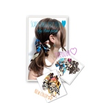 数量限定価格☆new color追加☆スカーフの大振りリボン♡ポニーフック♥︎♥︎全10color♥︎♥︎
