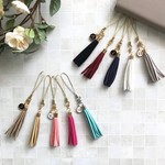 全10色 タッセル♪　イニシャルチャームも追加できます♪　金具カラーとサイズも選べます♪