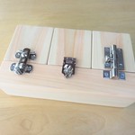 [nanairoll様ご注文品]こどもの宝箱（いろいろな留め具付）(2歳半～）