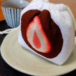 いちご大福巾着
