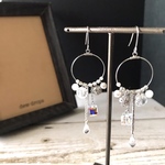 ✳︎crystal  jewelry boxピアス/イヤリング・silver✳︎