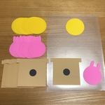 製作セット【おつきみ10セット】壁面飾り