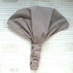 ヘアターバン風かぶる三角巾  