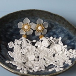 2way お花とタッセルのイヤリング (数量限定)