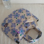 【サマーセール】フラットバッグ ブルーの花