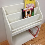 絵本棚（面出し3段+棚1段）幅64cm W/W 完成品