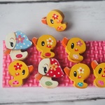 🐤Ｓさまご予約品 アヒル＆ひよこちゃん　プッシュピン