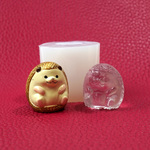 シリコンモールド ハリネズミ  スタンディング