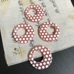 6個✦ドットアクリルパーツ