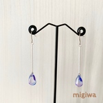 雨粒ドロップピアス/イヤリング