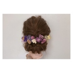 ヘアアクセサリー 髪飾り ドライフラワー