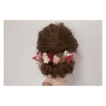 ヘアアクセサリー 髪飾り ドライフラワー