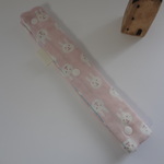 やわらかガーゼ*水筒肩ひもカバー*うさぎピンク