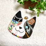ミナペルホネン★わんちゃん ファスナーポーチ