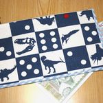 ペタンコ通帳ケース☆恐竜